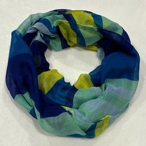 Kohl's Blue and Green Scarf